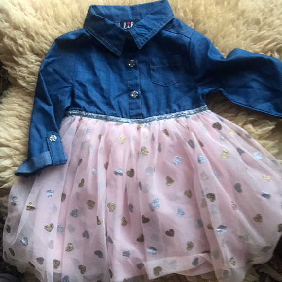 lilt Other - Lily Denim & Tulle dress Size 24M